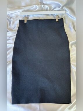 Express Black High-Rise Pencil Skirt